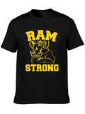Ram Strong Graphic Tee - Black
