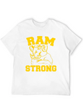 Ram Strong Graphic Tee - Black