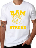 Ram Strong Graphic Tee - Black