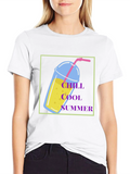 Chill Cool Summer Graphic T-Shirt
