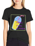Chill Cool Summer Graphic T-Shirt