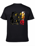 Japanese Kendo Warrior Graphic T-Shirt