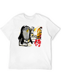 Japanese Kendo Warrior Graphic T-Shirt