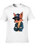 Cool Fox Hustle Graphic T-Shirt