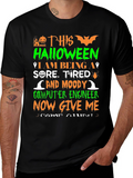 Halloween Computer Engineer Graphic T-Shirt