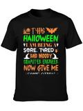 Halloween Computer Engineer Graphic T-Shirt