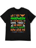 Halloween Computer Engineer Graphic T-Shirt