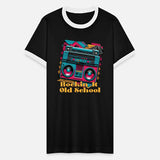 Vintage 80s Boombox with Rockin it Old School