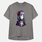 Violet Gaze,Gothic Girl illustration