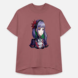 Violet Gaze,Gothic Girl illustration