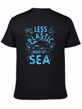 Less Plastic More Sea Graphic Tee