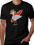 Funky Bird Surf T-Shirt
