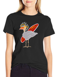 Funky Bird Surf T-Shirt