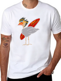 Funky Bird Surf T-Shirt