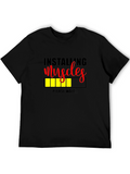 Installing Muscles Graphic T-Shirt