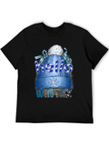 Hello Winter Hat Graphic Tee
