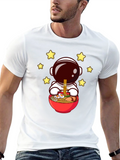 Astronaut Ramen T-Shirt - Space Noodles Tee