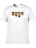Brown Paper Bag Faces Graphic Tee