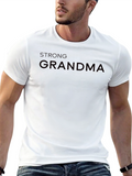 Strong Grandma T-Shirt - Empowering Graphic Tee