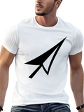 Black Arrow Graphic Print T-Shirt