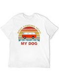 Best Camping With My Dog T-Shirt