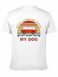 Best Camping With My Dog T-Shirt