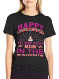 Happy Mothers Day T-Shirt - Best Mom Ever