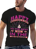 Happy Mothers Day T-Shirt - Best Mom Ever