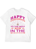 Happy Mothers Day T-Shirt - Best Mom Ever