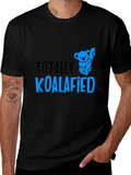 Totally Koalafied Graphic T-Shirt - Black