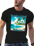 Paradise Island Bahamas Graphic T-Shirt