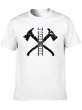 Firefighter Axe Ladder T-Shirt
