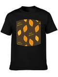 Autumn Leaves Graphic Tee - Hello Autumn
