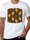 Autumn Leaves Graphic Tee - Hello Autumn