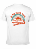 Mind Your Own Uterus Graphic Tee