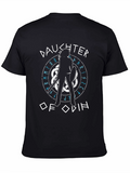 Daughter of Odin Viking Warrior T-Shirt - Black