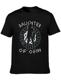 Daughter of Odin Viking Warrior T-Shirt - Black