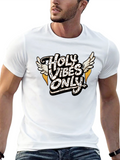 Holy Vibes Only Graphic T-Shirt