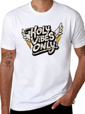 Holy Vibes Only Graphic T-Shirt