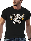 Holy Vibes Only Graphic T-Shirt