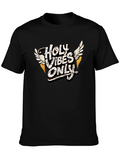 Holy Vibes Only Graphic T-Shirt