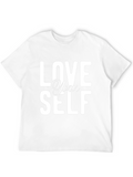 Love Yourself Graphic Tee - Black