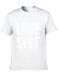 Love Yourself Graphic Tee - Black