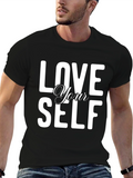 Love Yourself Graphic Tee - Black