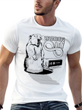 Groundhog Day Graphic Tee - Funny Punxsutawney Phil T-Shirt