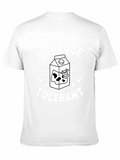 Lactose Tolerant Milk Carton Graphic T-Shirt