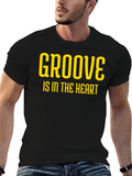 Groove is in the Heart Black T-Shirt