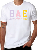 Best Aunt Ever BAE T-Shirt