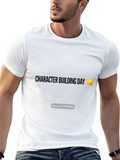 Character Building Day Black T-Shirt
