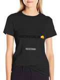 Character Building Day Black T-Shirt